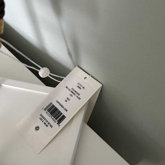 Tory Burch Shell Logo Rope Bracelet, NWT - Picture 5 of 7